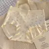 Pantaletas de jacquard de cintura alta Lyocell con control de abdomen y levantamiento de glúteos para mujer, sin costuras 10A, entrepierna extendida, antibacterianas, talla grande, triángulo