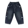 Jeans Forrados de Polar para Niños Otoño Invierno 2026 Nuevo Estilo Mono de Invierno con Forro Polar para Niños Pantalones Largos Casuales para Bebé Niña