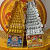 Suministros Funerarios y Sacrificiales, Manualidades de Papel, Xiaotashan, Jinsishan, Jinshan Yishan, Montaña Blister