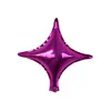 Globos de papel de aluminio de estrella de cuatro puntas de 10 pulgadas y 26 pulgadas para decoración de habitación de boda, decoración de fiesta de cumpleaños, globos de Nochevieja flotando en el aire