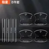 Tira de goma anticolisión para puerta de coche, pegatina antiarañazos para manija de hueco de puerta, pegatina protectora transparente antiarañazos decorativa personalizada, universal