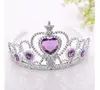 Stock Listo Adorno para la Cabeza Infantil Corona Estilo Frozen Corona de Princesa de Plástico Varita Mágica Diadema Diadema Venta al por Mayor