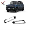 Adequado para modelos Suzuki 25-26 Xbee para-choque traseiro modificado luz de neblina moldura protetora decorativa brilhante adesivo protetor especial