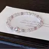 Pulsera Miel Rosa Dulce y Femenina Más Vendida Regalo para Niñas Nuevo Diseño Ins Súper Hada Estudiante Mejor Amiga Pulsera