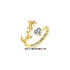 Anillo de Rosa Personalizado Elegante Europeo y Americano con 12 Piedras del Zodíaco 2026 Anillo Personalizado de Moda Versátil Estilo Lujo Ligero para el Temperamento de las Mujeres