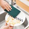 Esponjas Fregadoras con Arena para el Hogar, Paño Fregador de Cocina, Paño para Lavar Platos Fácil de Limpiar, Limpiador de Ollas, Paño de Limpieza Mágico