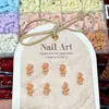 Nuevos Accesorios de Arte para Uñas de Resina Juguetes de Galleta Accesorios para Uñas DIY Pendientes Funda para Teléfono Móvil Accesorios para Uñas Portátiles