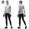 XINTOWN Roupa de Ciclismo de Verão Estilo Chinês Nova Roupa de Ciclismo Primavera e Outono Roupas de Ciclismo Femininas Traje Longo