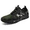Zapatos de senderismo para hombre de talla grande transfronterizos, zapatos deportivos para rastreo, zapatos de agua para playa, tejido de mosca pegajoso en frío 9322