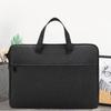 Bolso maletín para hombre y mujer, bolsa de oficina de negocios, bolsa para computadora, bolsa de almacenamiento, bolsa para archivos de tela Oxford, logo impreso