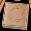 Pulseras Ol de Lujo Ligero, Gama Alta, Versátiles y de Moda, para Damas de Nicho, Diversas Pulseras Exquisitas, Juegos de Joyería, Joyería para Manos al por Mayor