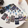 Portatarjetas de identificación de estudiante del dibujo animado Totoro de Hayao Miyazaki con cordón largo, portatarjetas anti-pérdida para tarjeta Yangchengtong, tarjeta de control de acceso y tarjeta Octopus