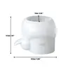 Macacão Resina Epóxi Molde de Pato DIY Aromaterapia Gesso Pote de Armazenamento Copo de Vela Pato Vela Molde de Silicone