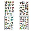 Novos Adesivos de Tatuagem Desenho Animado do Cara das Ferramentas do Minecraft da Amazon Presente de Aniversário Sorteio