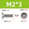 Tornillo hexagonal de cabeza avellanada de acero inoxidable 316 DIN7991, perno de cabeza plana estándar, venta al por mayor, M2M3M4M5-M16