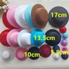 5.8/10/13.5/17cm Base de Sombrero Hecha a Mano Material para Sombrero DIY Lolita Accesorios de Material Lolita