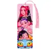 Marcador de Página Kpop Demonhunters com Design Colorido e Acessórios de Borla para Fãs Usarem para Ler