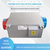 Ventilador silencioso de fluxo unidirecional tipo teto, ventilador de ar fresco de fluxo unidirecional, ventilador de ar fresco doméstico para purificação de bombeamento de óleo