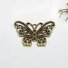 Accesorios de Cadena para Suéter 42*28mm Colgante de Mariposa de Aleación para Collar Accesorios para Collares Hechos a Mano DIY Colgante para Ropa Venta al por Mayor