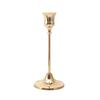 Candelabro de metal de estilo nórdico de lujo con luz para el hogar, decoración de hierro galvanizado, decoración de comida occidental, candelabro, decoración romántica de mesa para el hogar