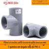 Conexões de tubos de água de pvc-c industrial de grau químico, conexões de tubos espessadas, resistentes a altas temperaturas, resistentes a ácidos, padrão nacional, padrão americano