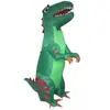 Disfraz inflable de dinosaurio personalizable traje de tiburón alienígena Halloween disfraz divertido para actuación decoración de fiesta