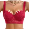 Sujetador Push-Up Talla Europea y Americana [Sujetador con Aros] con Laterales Elevadores y Ensanchadores para Recoger los Lados del Pecho y Crear un Escote Más Lleno