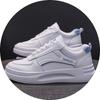 Zapatos blancos de verano para mujer con falda, altura interior, para estudiantes