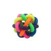 Bola de Brinquedo para Pet Bola Colorida Tecida Bola Colorida com Sino Bola Arco-Íris Bola de Brinquedo para Gato e Cachorro Brinquedo para Pet 6