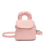 Design de Primavera e Verão Novo Senso Simples Cor Sólida Coreana Mini Bolsa para Celular Versátil Estilo Ocidental Nicho Fashionável Transversal Feminina