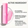 Stick Multiefecto Rosa de Colágeno PDRN Transfronterizo para Rostro y Labios, Stick Hidratante para Hidratar, Iluminar y Nutrir la Piel