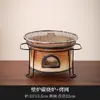 Fogão para Chá, Fogão para Churrasco ao Ar Livre de Inverno, Fogão a Carvão Pequeno, Fogão para Aquecimento Interno, Fogão a Carvão, Fogão Lateral em Estilo Japonês, Fogão de Barro