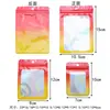 Bolsas Coloridas a Laser, Sacos Plásticos Autoadesivos, Sacos de Embalagem para Armazenamento de Joias, Sacos Autoadesivos para DIY, Sacos Perolados