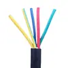 Cabo padrão nacional trifásico quatro fios cinco fios VVR/RVV linha com capa 2 3 4 5 condutores 4 6 10 mm² fio retardante de chama