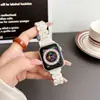 Adecuado para Correa de Applewatch Pétalo Láser Correa de Reloj Correa Colorida de Apple Samsung Huawei Correa Wave