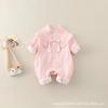 Ropa para Bebé Estilo Chino Nueva de Primavera y Otoño Ropa de Primavera para Bebé Vestido Estilo Chino para Bebé Niña Vestido de Un Año Ropa de Una Pieza para Bebé de Manga Larga