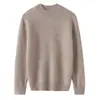 Suéter 100% Lana Infantil Otoño/Invierno Nuevo Cuello Semi Alto Cálido Capa Base Superior Niños/Niñas Bebé Versátil Tejido