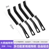 Casa de banho Long Strip Gap Brush WC Kitchen Tile Dead Angle Limpeza Multifuncional Janela Deslizante Porta Dust Brush