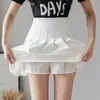 Falda Negra Plisada para Mujer, Media Falda de Cintura Alta, Nueva Falda Evasé Adelgazante Primavera/Verano 2026, Uniforme JK Petite