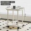 Mesa Lateral de Sofá, Mesa de Centro Móvel, Mini Mesa para Varanda de Quarto, Rack de Armazenamento de Cabeceira, Pequeno Atacado Minimalista Moderno