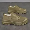 Sapatos de Cadarço Liberação Proteção do Trabalho Sapatos Masculinos Versátil Cano Baixo Verão Respirável Canteiro de Obras Trabalho Amortecimento Esportes Sapatos de Trabalho para Exterior