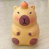 Adorno de Muñeca Capibara de Resina Adorno Pequeño de Capibara para Escritorio Accesorios para Llaveros DIY Pequeños Regalos y Adornos