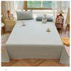 Juego de Sábana de Algodón Puro de Tres Piezas, Funda de Almohada de Sarga de Algodón Puro, Ropa de Cama Nantong, Funda Nórdica, Producto Individual, Funda Nórdica Delicada con la Piel, Pieza Individual