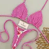 Bikini Push-Up Estilo Nuevo 2026 Comercio Exterior Transfronterizo Europeo y Americano Bikini de Color Sólido Sexy de Gama Alta Traje de Baño de Dos Piezas para Mujeres