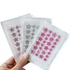 Comércio exterior da Amazon estrelas pentagonais coloridas adesivos de hidrogel para varíola estampa de varíola corretivo pele artificial em estoque fornecimento de fábrica