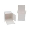 Caja de Cartón Blanco con Punto Caja de Embalaje Especial Transfronterizo Caja de Color Rectangular Personalizada Caja Blanca Pequeña Universal Engrosada Venta al por Mayor