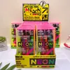 Nova Caneta Fluorescente de Quatro Cores Estilo Criativo com Clique Caneta Colorida para Planejador Para Destacar Planejador Desenho Rabiscar