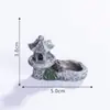 Torre de piscina simulada criativa, acessórios decorativos DIY para paisagismo de jardim, terrário de musgo, ornamentos em miniatura em miniatura