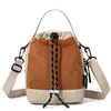 Bolso cruzado de color bloqueado para exteriores, Mochila pequeña multifuncional, Bolso para botella de agua de doble uso de alta apariencia, Bolso de hombro para senderismo y montañismo