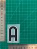 Conjunto Juventus Casa e Fora 24-26 Tamanho Adulto A+ Camisa Número Letra Transferência de Calor Adesivos de Número Futebol